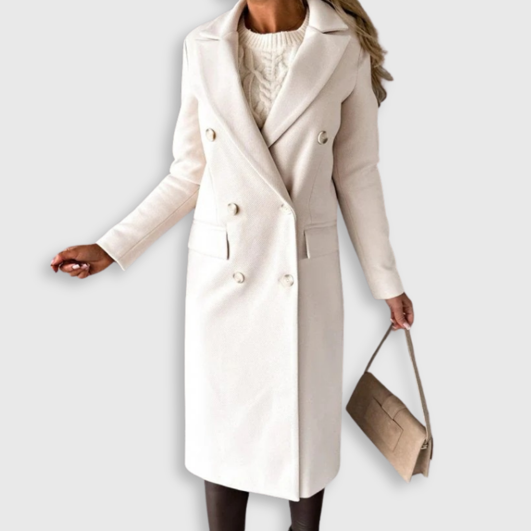 Elara | Elegant Long Coat