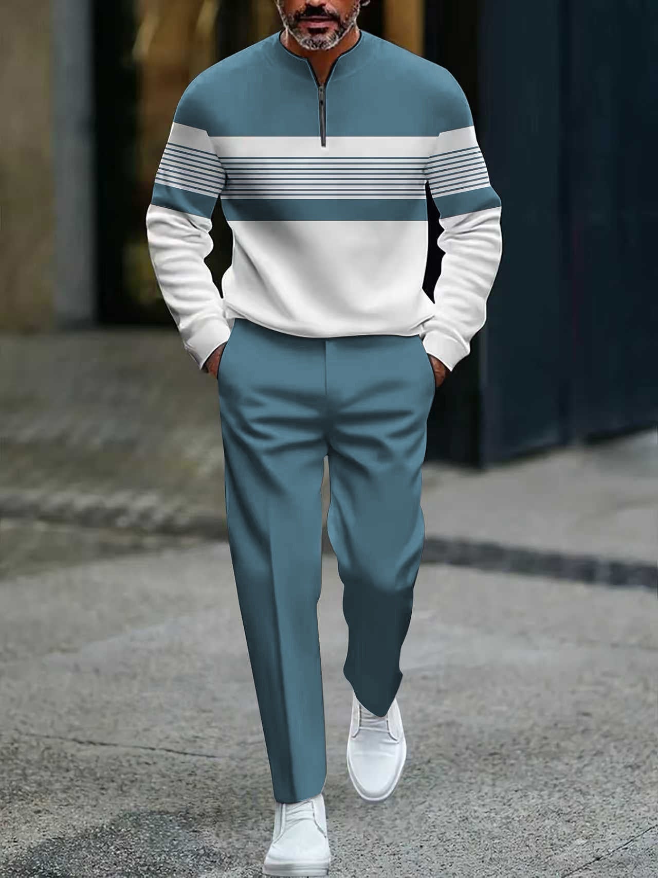 Cullen - Everyday Quarter-Zip Co-Ord Set