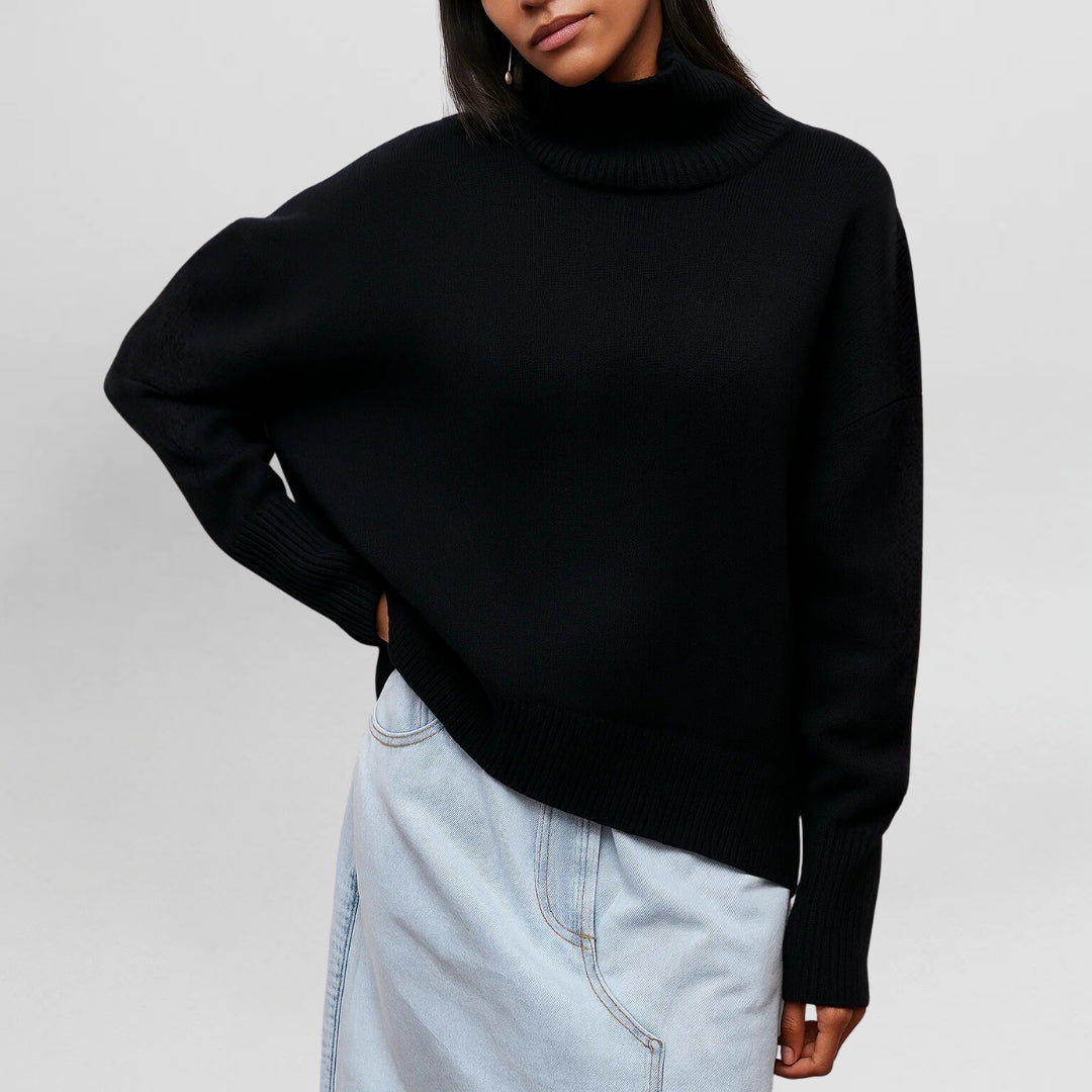 Leona | Comfortable Turtleneck Sweater
