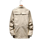 Leroy - Refined Wide Lapel Overcoat