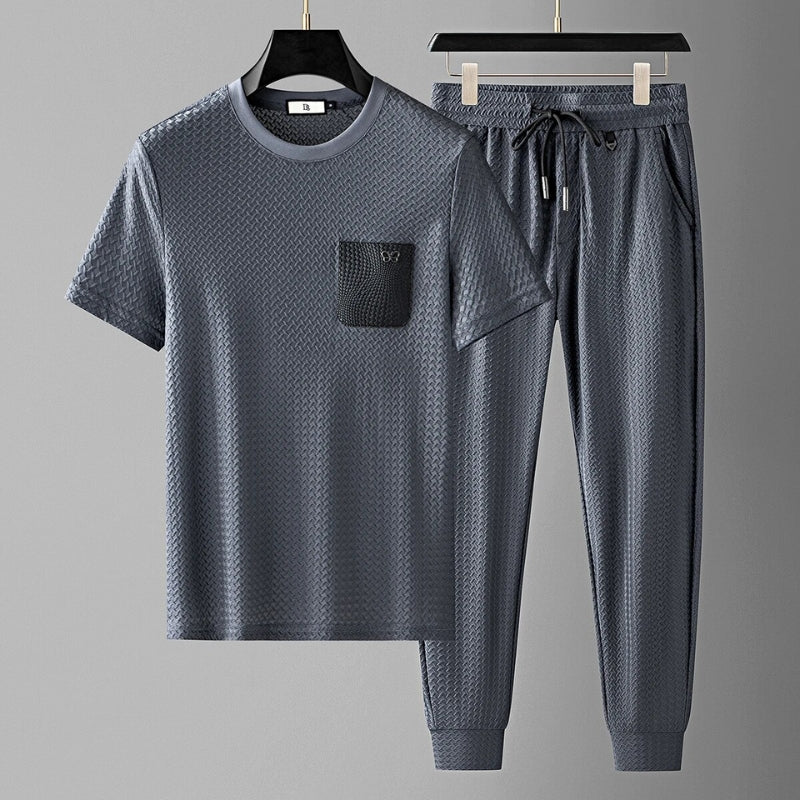 Vernon - Modern Jacquard Lounge Set