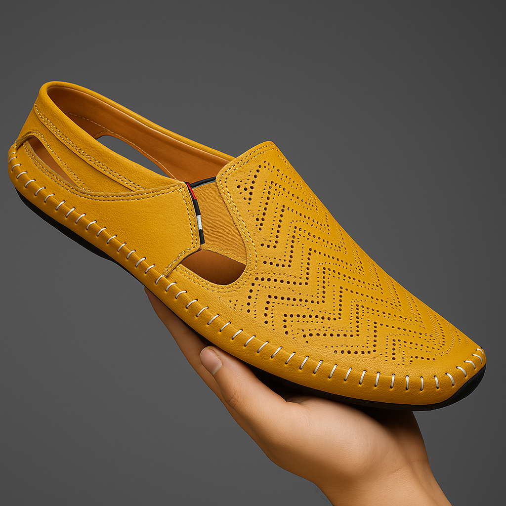 Leory - Classic Italian Comfort Sandals