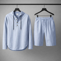 Rafferty - Casual Linen Shirt & Shorts Set