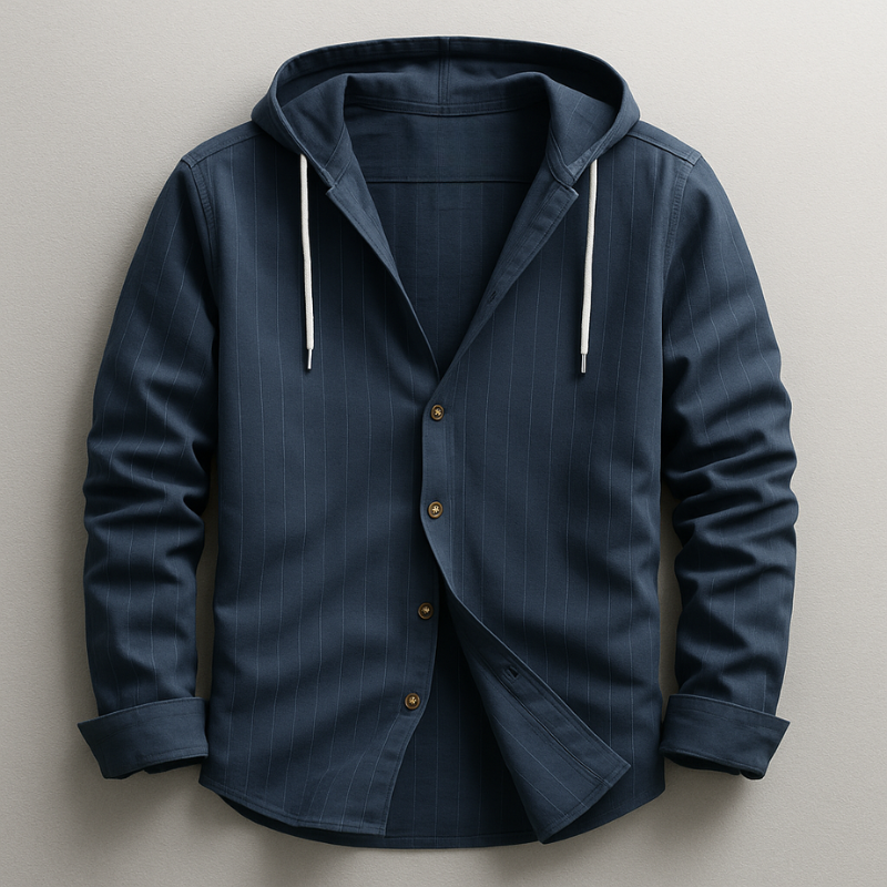Harlan - Relaxed Fit Hoodie Shirt