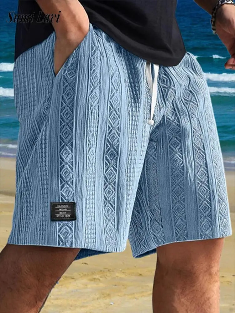 Brock - Diamond Knit Lounge Shorts