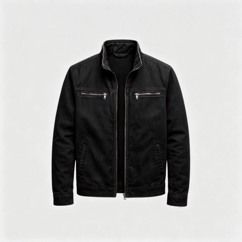 Kyle - Vintage Zip Utility Jacket