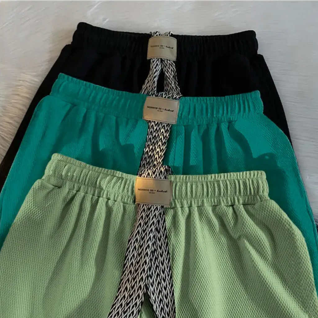 Stev - Relaxed Weekend Drawstring Shorts