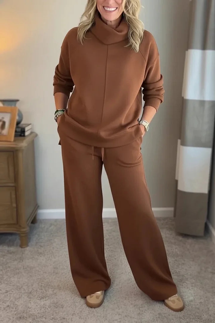 Adelina | Casual Turtle-neck 2 Piece