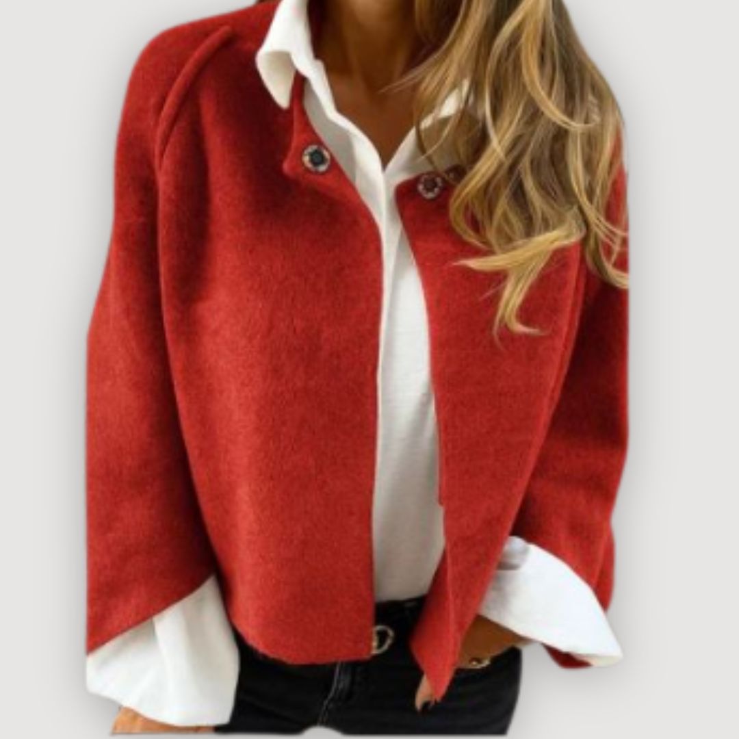 Elodie | Elegant Cape Jacket