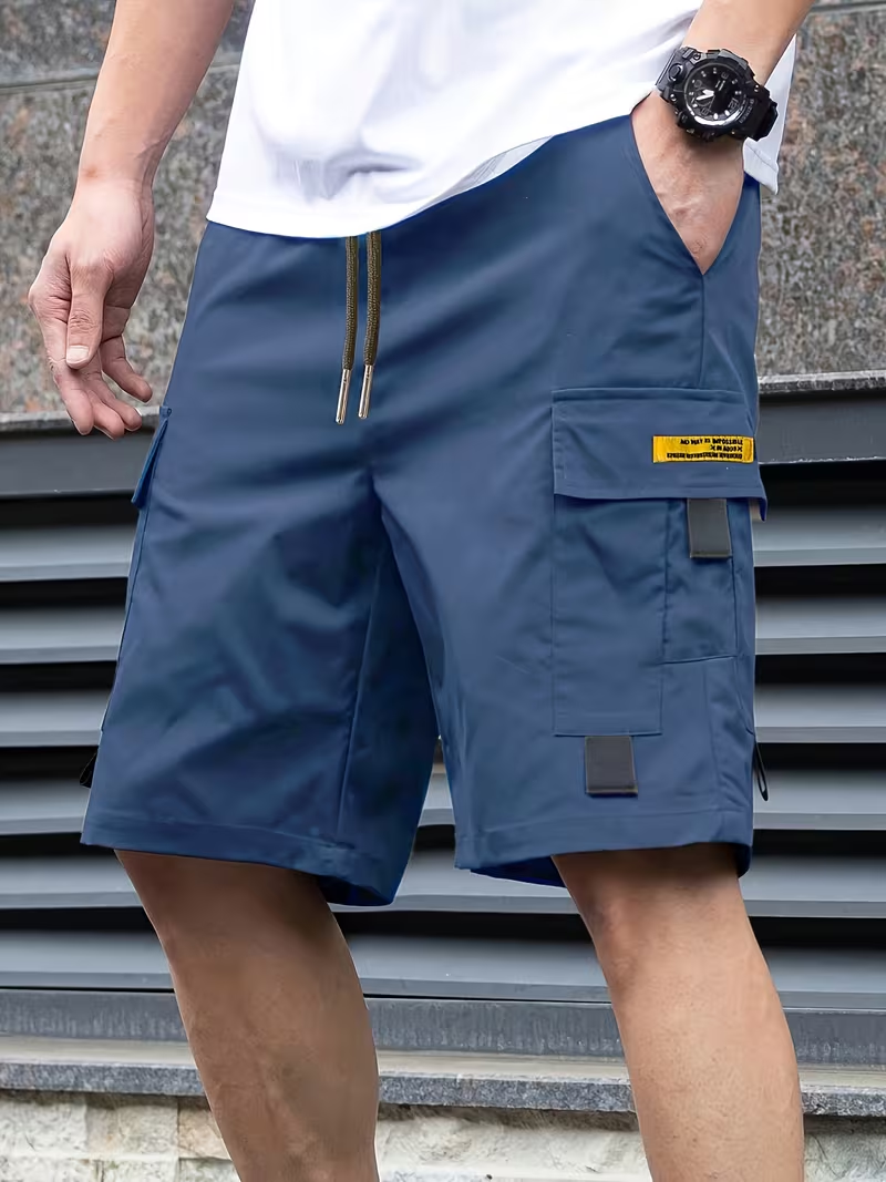 Norman - Casual Multi-Pocket Cargo Shorts