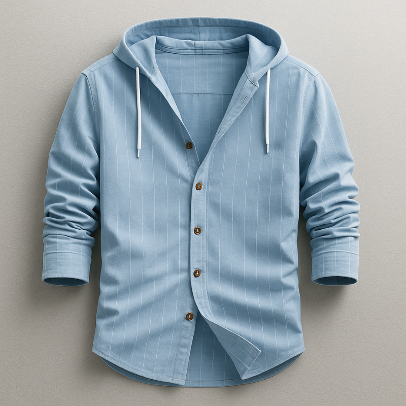 Harlan - Relaxed Fit Hoodie Shirt