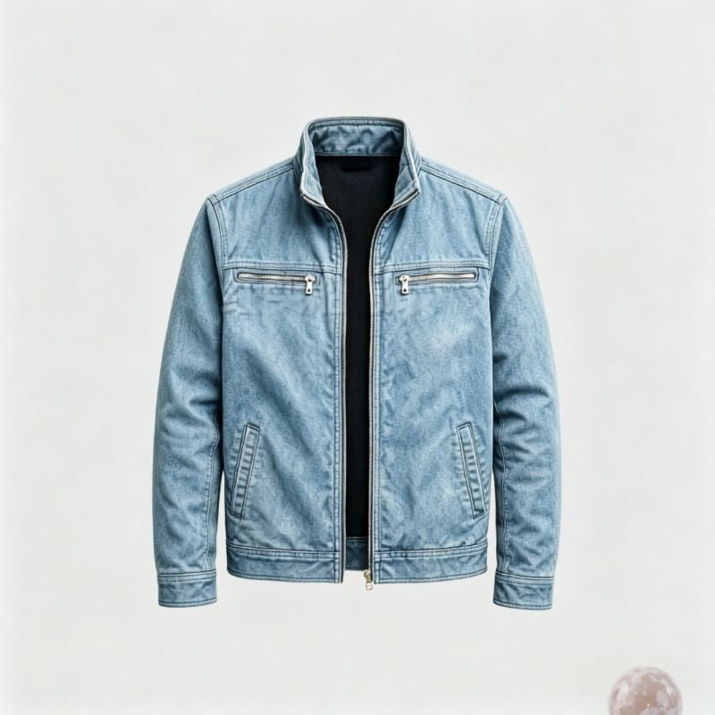 Kyle - Vintage Zip Utility Jacket