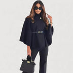 Aliya | Elegant Cape Jacket