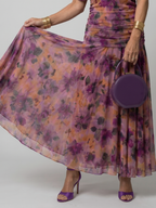 Rosa | Off Shoulder Flow Midi Dress