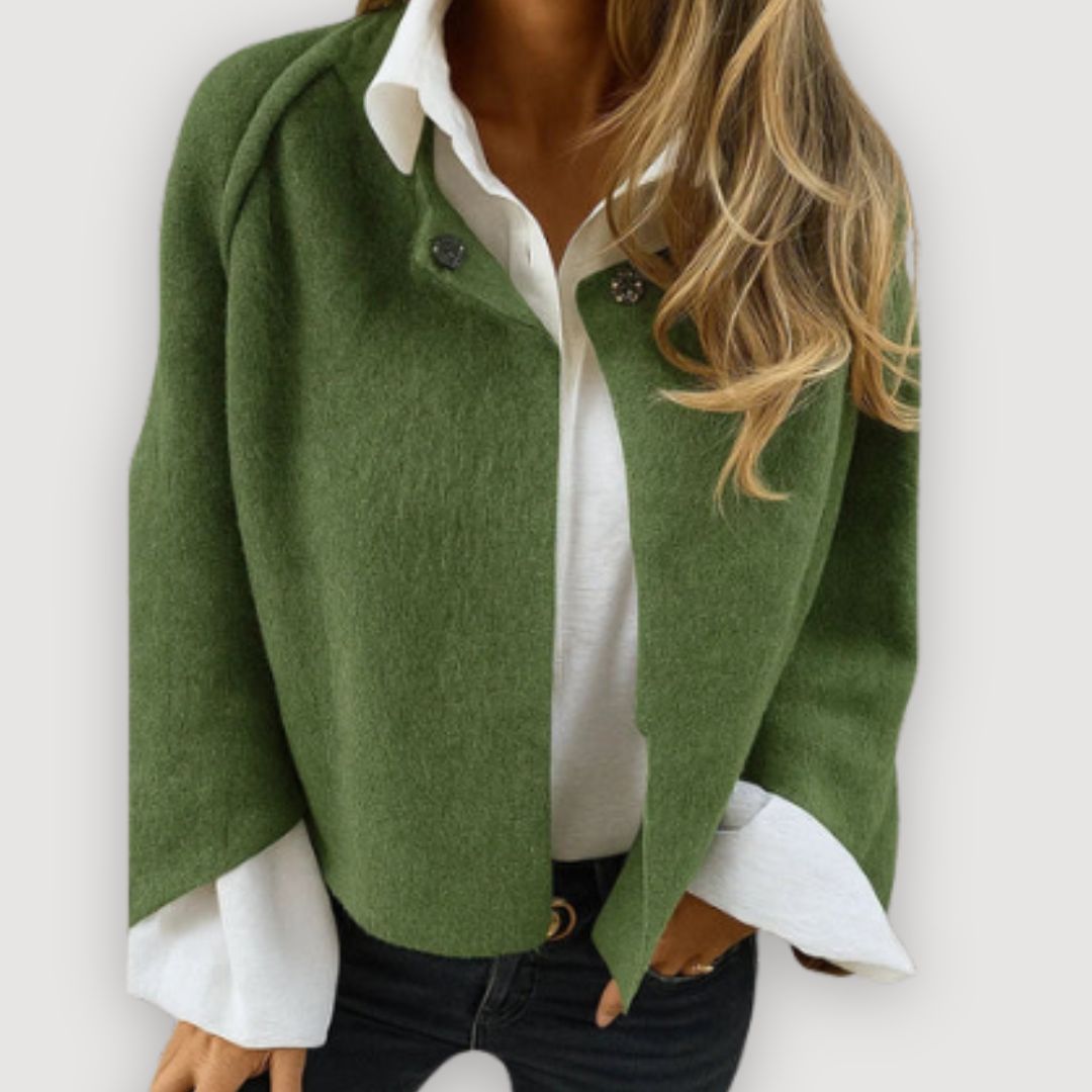 Elodie | Elegant Cape Jacket