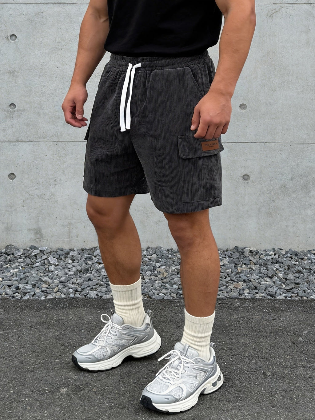 Murphy - Casual Corduroy Cargo Shorts
