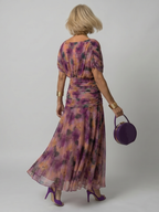Rosa | Off Shoulder Flow Midi Dress