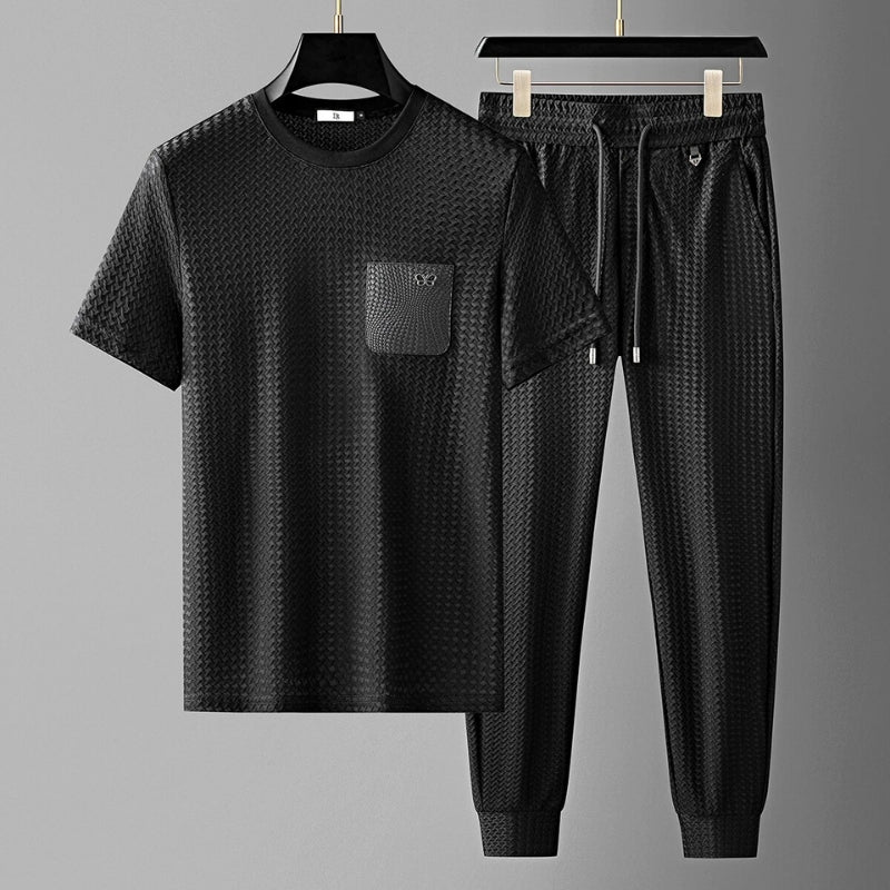 Vernon - Modern Jacquard Lounge Set