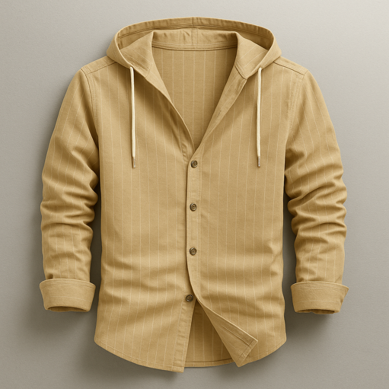 Harlan - Relaxed Fit Hoodie Shirt