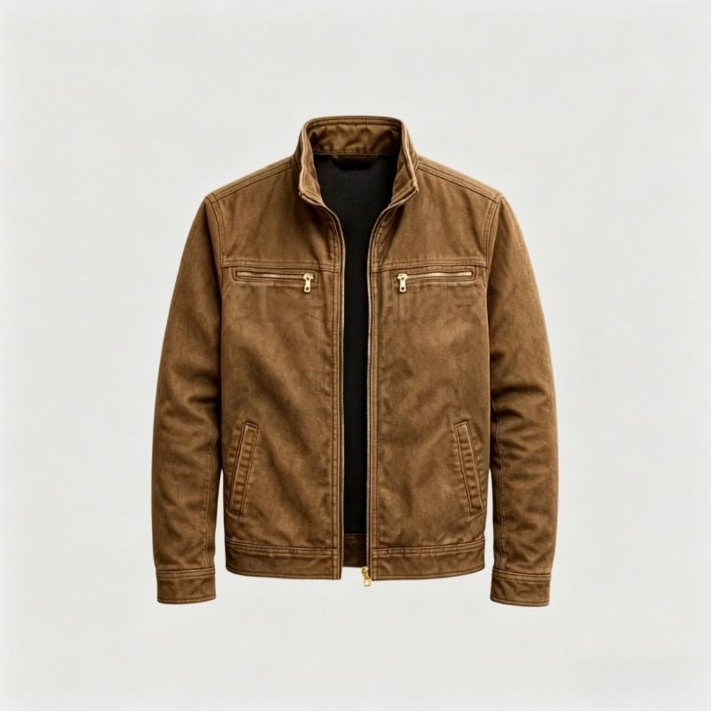 Kyle - Vintage Zip Utility Jacket