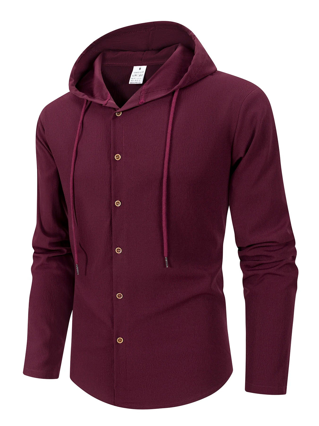 Denzel - Casual Outdoor Hooded Button Shirt