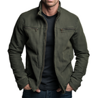Kyle - Vintage Zip Utility Jacket