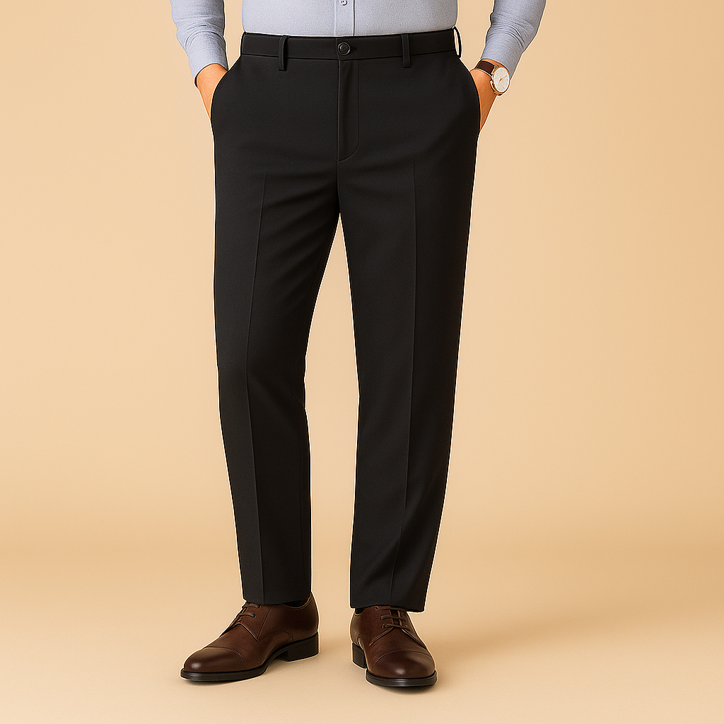 Felix - Stretchy Fit Pleated Suit Pants