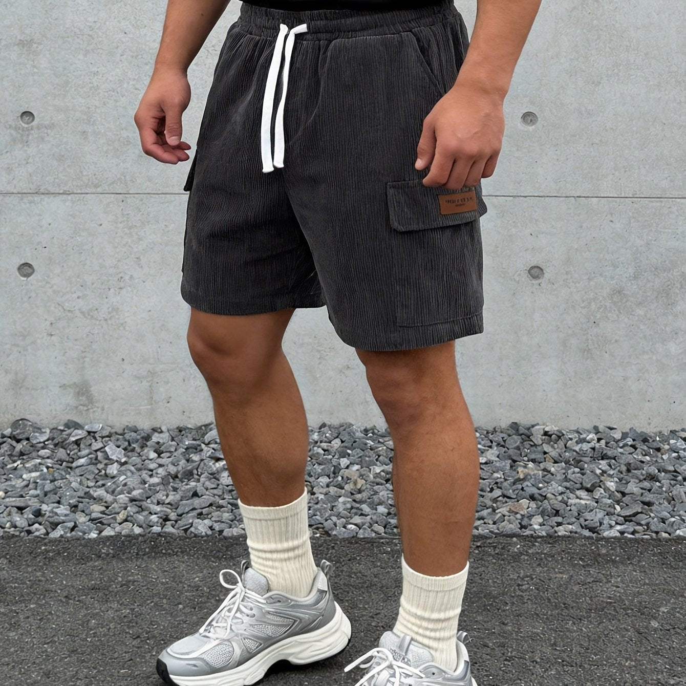 Murphy - Casual Corduroy Cargo Shorts