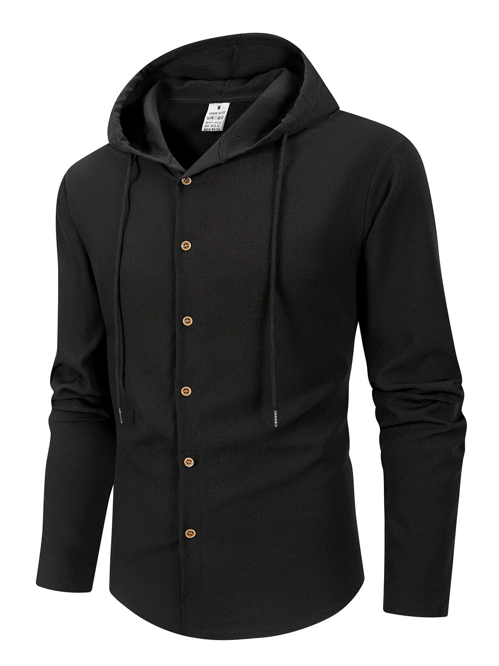 Denzel - Casual Outdoor Hooded Button Shirt