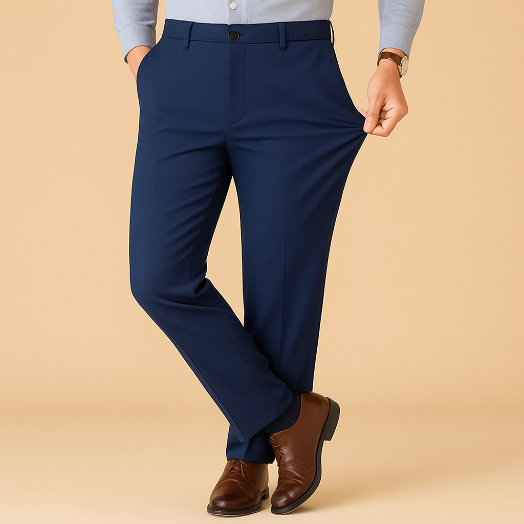 Felix - Stretchy Fit Pleated Suit Pants