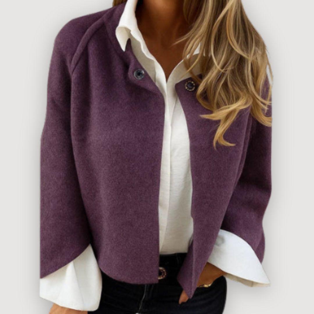 Elodie | Elegant Cape Jacket