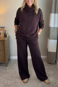 Adelina | Casual Turtle-neck 2 Piece