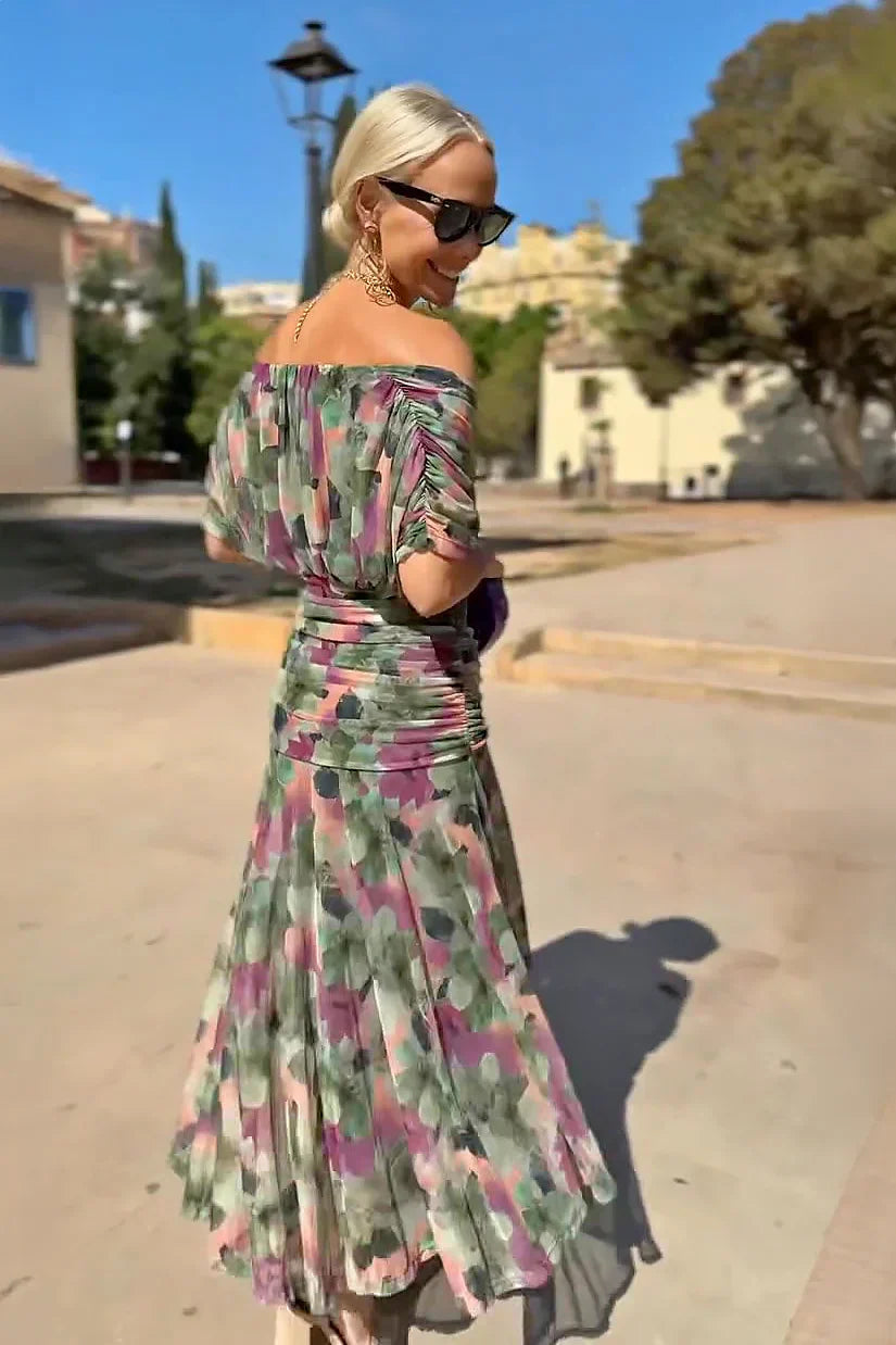 Isolde | Fantasy Floral Maxi Dress