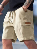 Murphy - Casual Corduroy Cargo Shorts