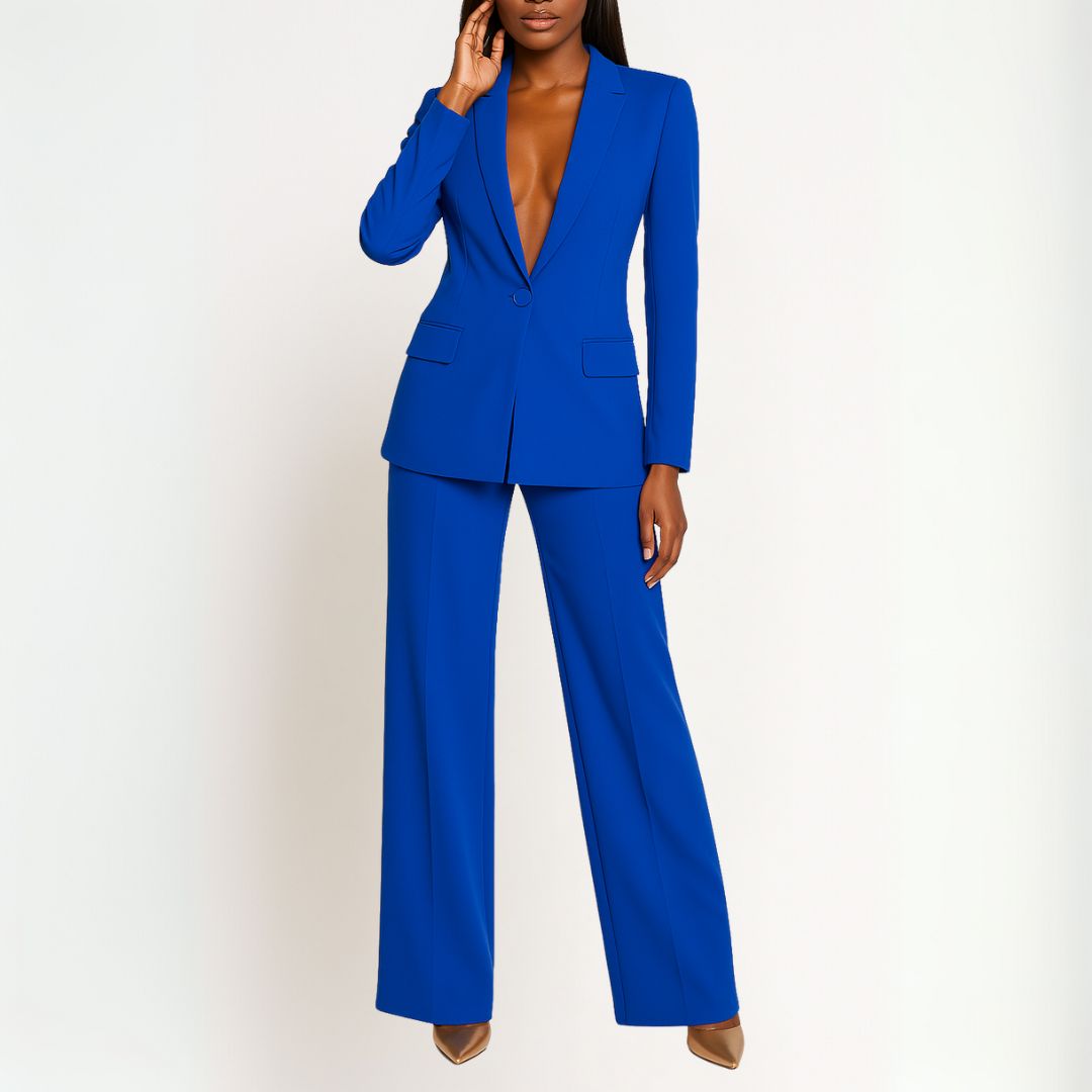 Selene | Elegant Blazer &amp; Trousers Set