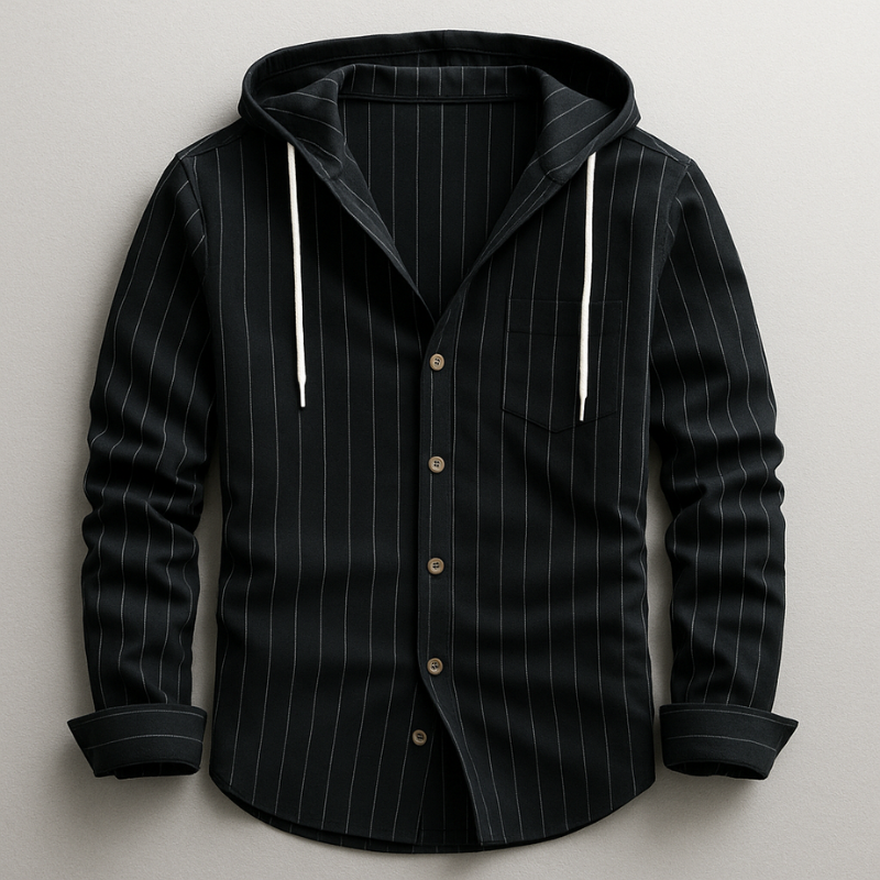 Harlan - Relaxed Fit Hoodie Shirt