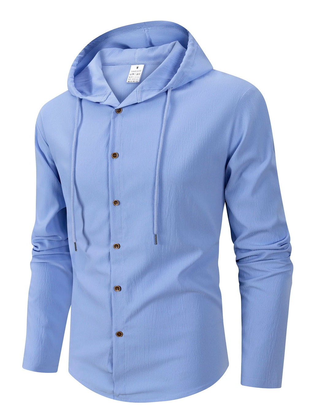 Denzel - Casual Outdoor Hooded Button Shirt