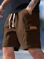 Murphy - Casual Corduroy Cargo Shorts