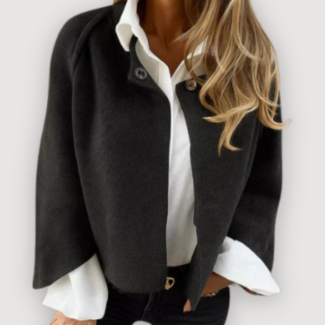 Elodie | Elegant Cape Jacket