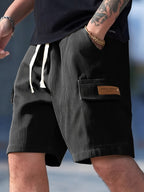 Murphy - Casual Corduroy Cargo Shorts