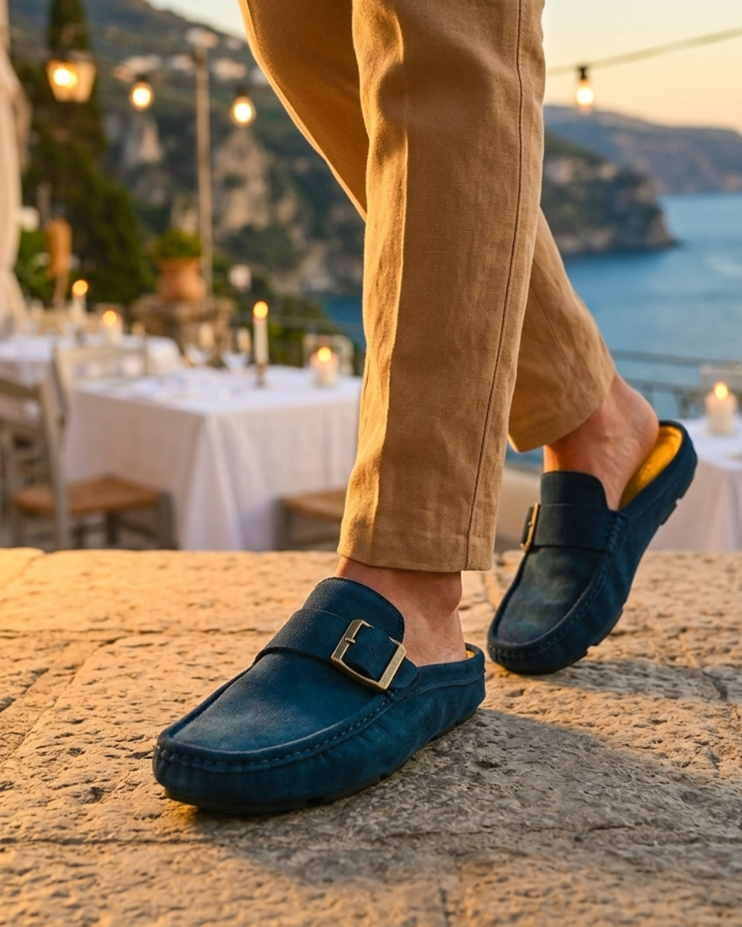 Clay - Relaxed Slip-on Mule Loafers