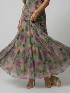 Rosa | Off Shoulder Flow Midi Dress