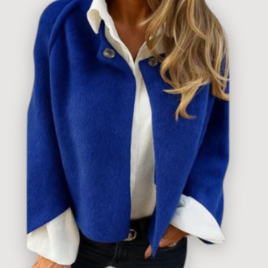 Elodie | Elegant Cape Jacket