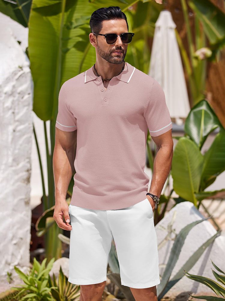 Math - Leisure Knit Golf Polo