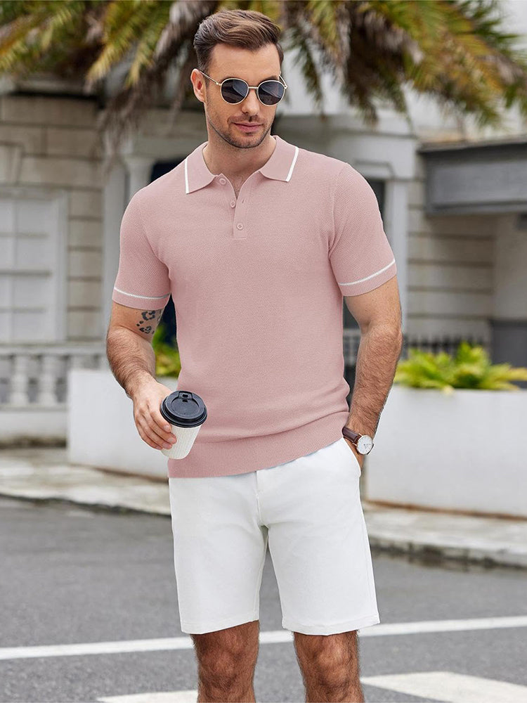Math - Leisure Knit Golf Polo