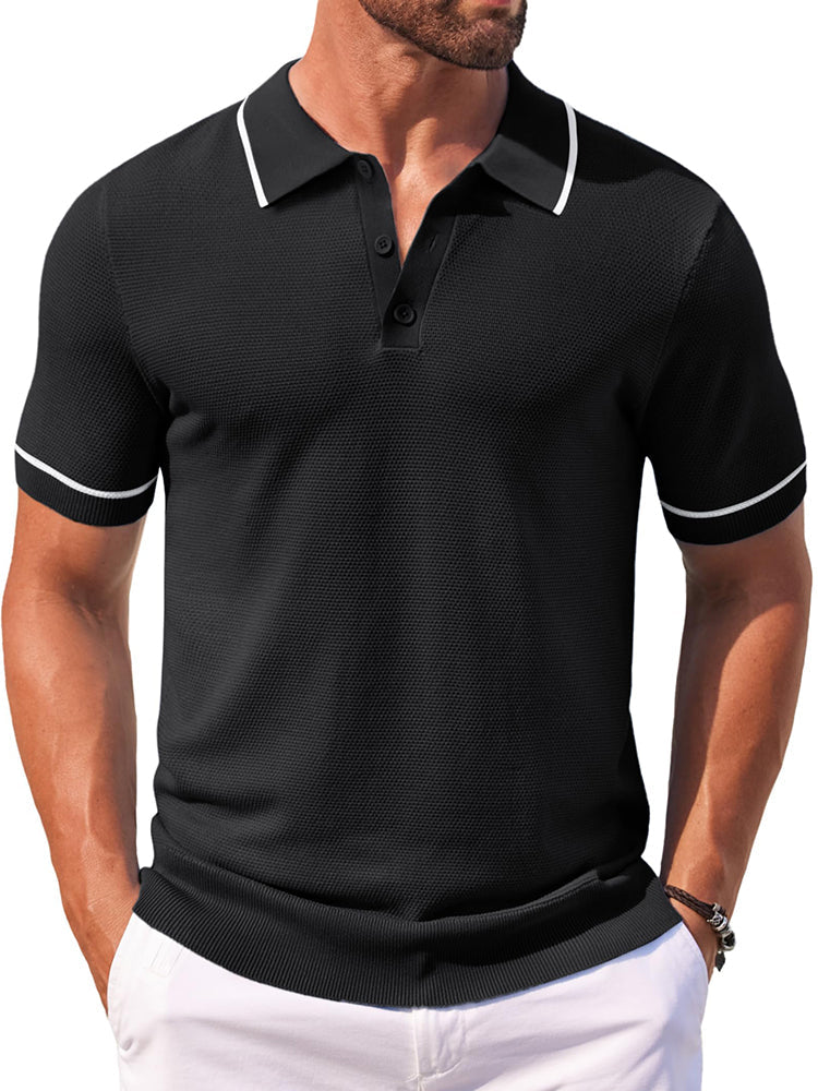 Math - Leisure Knit Golf Polo