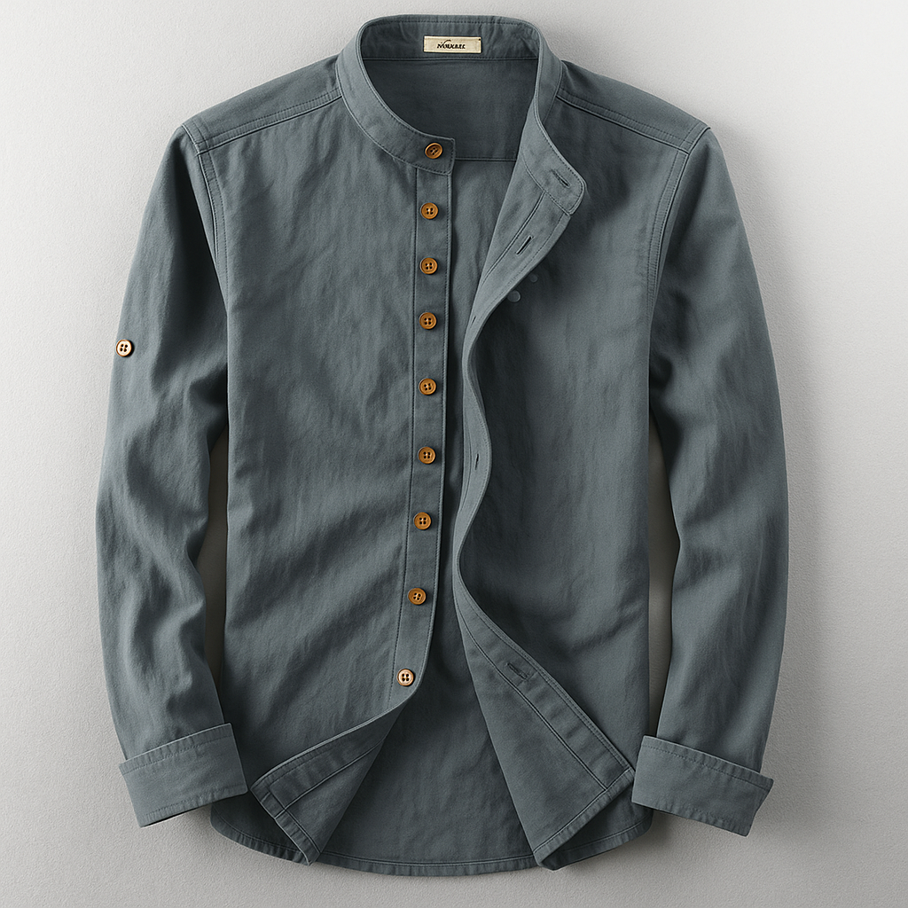 Abram - Modern Casual Button-Up Shirt