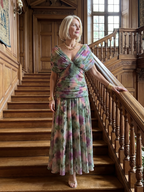 Rosa | Off Shoulder Flow Midi Dress