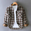 Jeff - Classic Plaid Button-Up Shirt