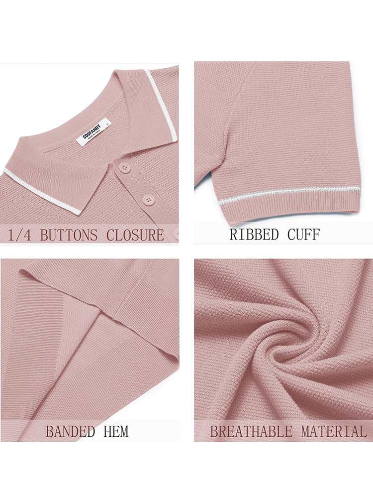 Math - Leisure Knit Golf Polo